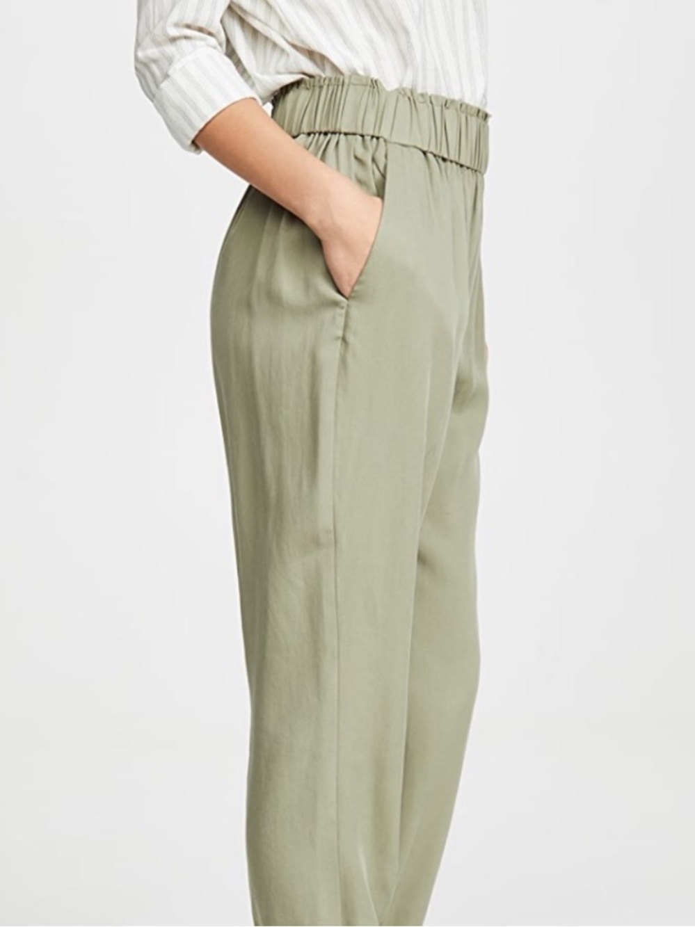 Ramy Brook Landry Tencel Sage Joggers Size Small